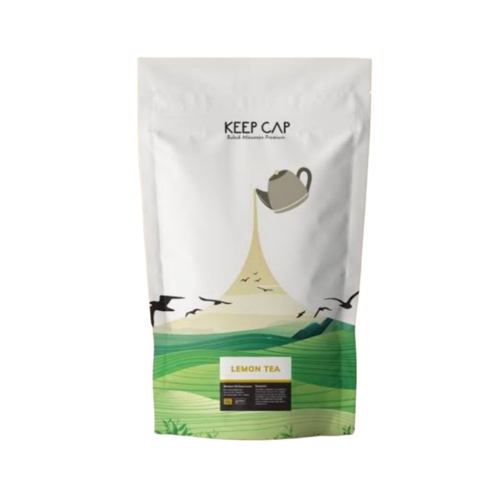 Powder Keep Cap Lemon Tea