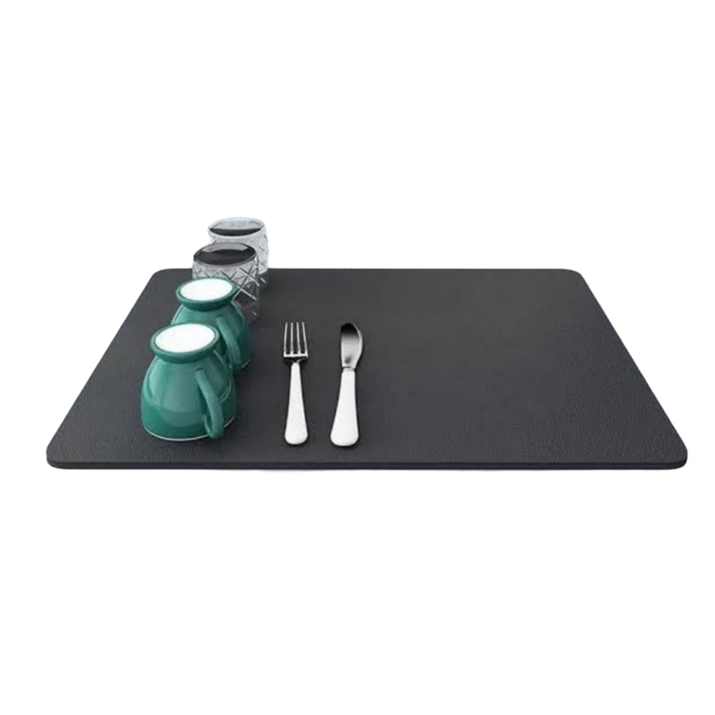 CD0061 NLSLASI Bar Mat Gray Splash Proof Anti Slip 50x40cm 