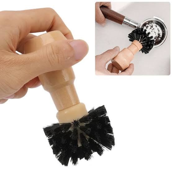 PCN697 Sikat Pembersih Portafilter 58mm Brown