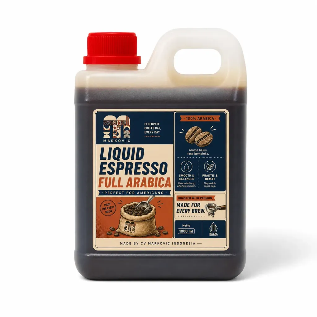 Liquid Espresso Houseblend Full Arabika 1L