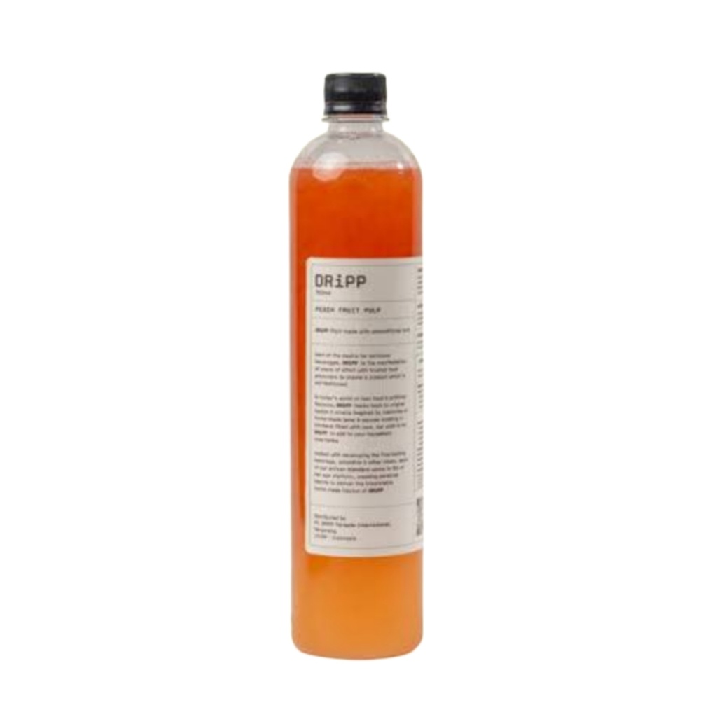 Sirup Dripp Peach Fruit Pulp