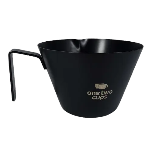 HN10 Black 100ml Espresso Shot Measuring Cup One Two Cups