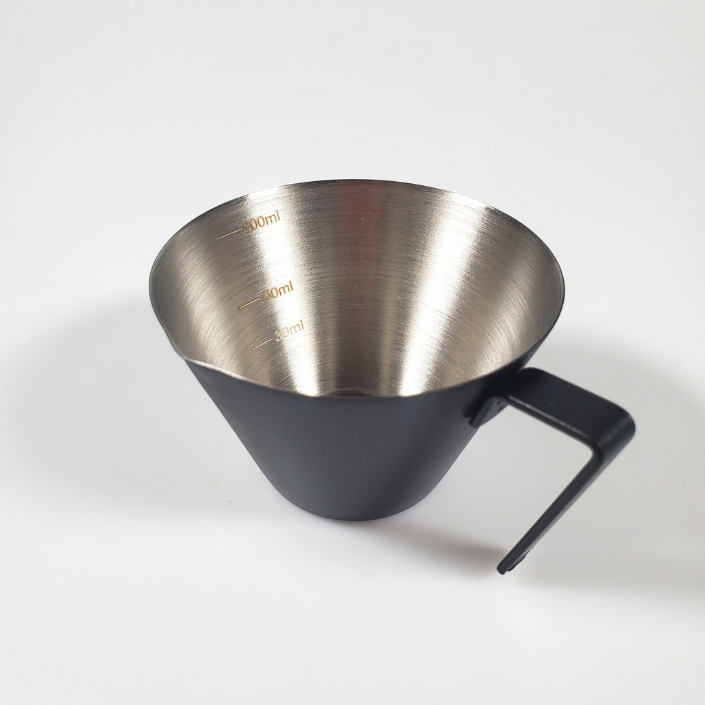 HOUSEEN Gelas Ukur Stainless Steel Bartender Measuring Cup 100ml - HN-10 - Black