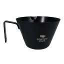 HN10 Black 100ml Espresso Shot Measuring Cup One Two Cups
