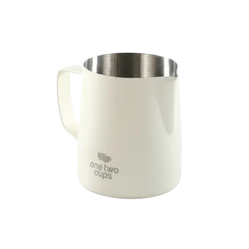 AA0049 White 350ml Milk Jug One Two Cups