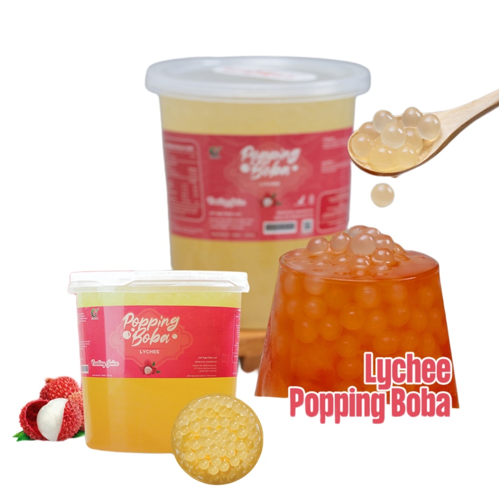 Popping Boba Lychee 1 Kg