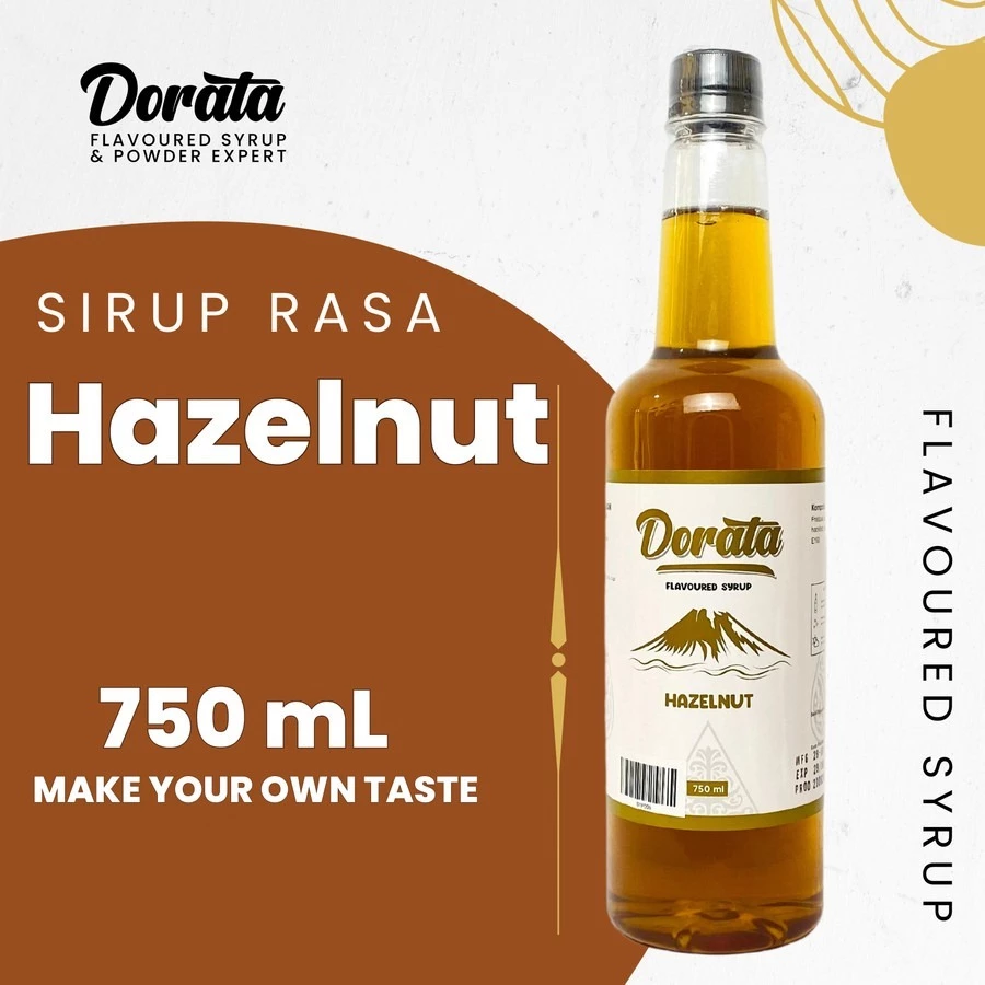 Sirup Dorata Blue Hazelnut