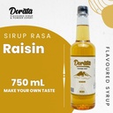 Sirup Dorata Raisin / Rhum