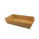 Tray Paper Lunch L Cokelat