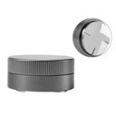 Distribution Tamper Triangle Press 51mm SILVER MACARON 