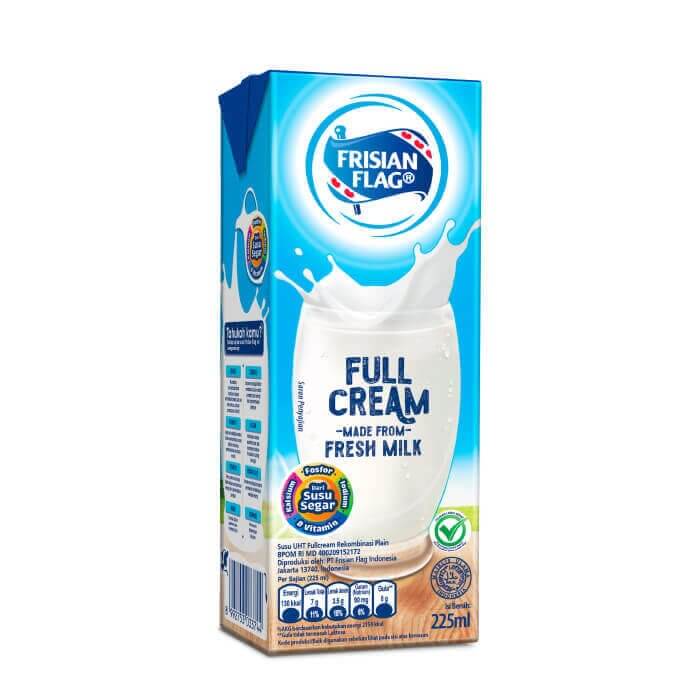 Susu Frisian Flag Full Cream UHT