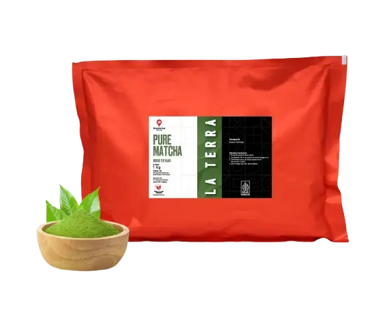 [PWLT010] Powder La Terra Matcha Murni 1 kg
