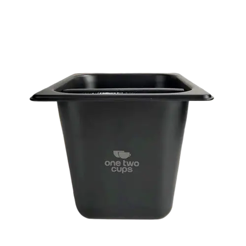 HG166 Black L Knock Box Wadah Ampas Kopi Espresso One Two Cups
