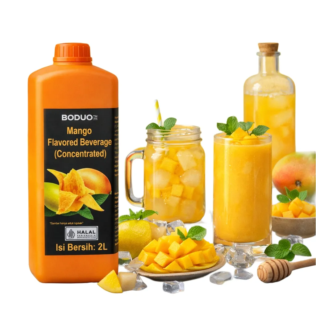 [130100015] Boduo Mango Flavored Beverage (Concentrated) 2L