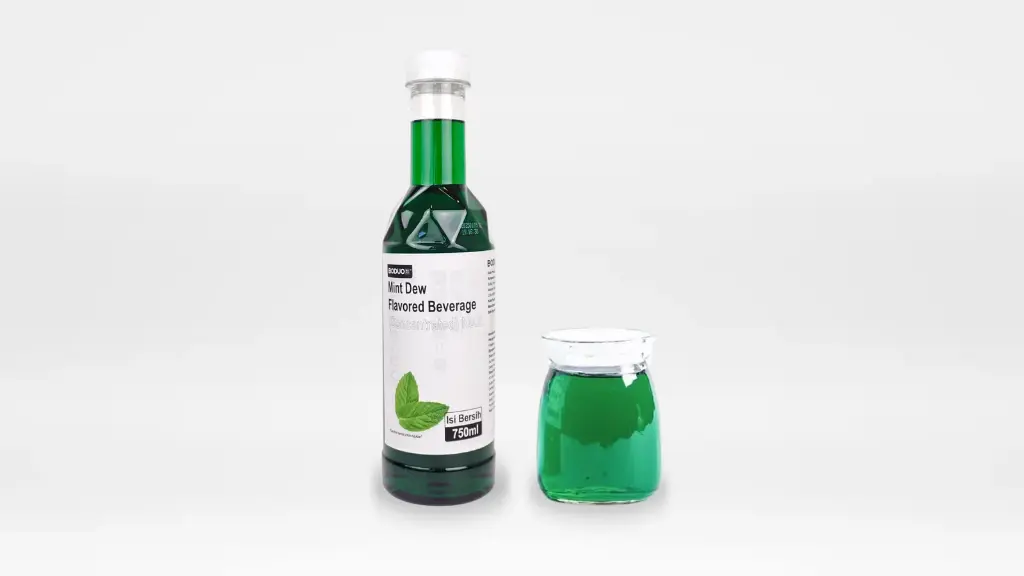 Boduo Mint Dew Flavored Beverage (Concentrated) 750ml