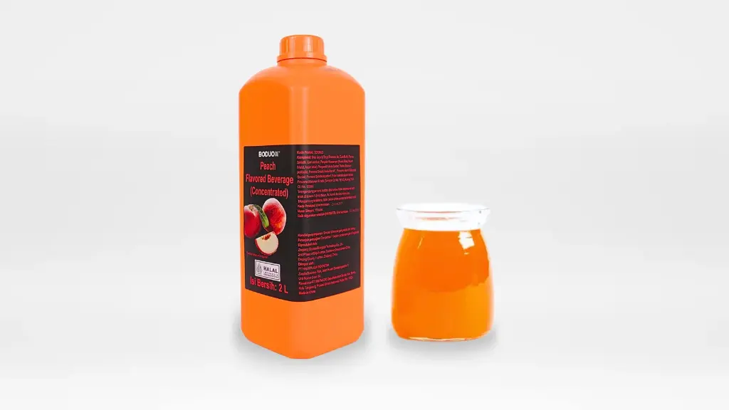 Boduo Peach Flavored Beverage (Concentrated) 2L