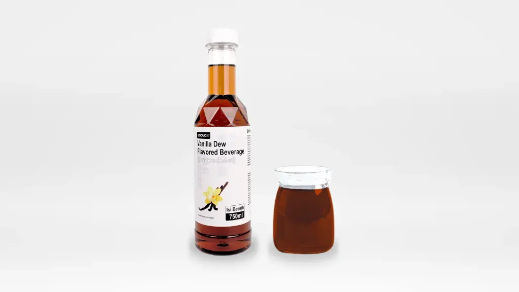 [BDS011] Boduo Vanilla Dew Flavored Beverage (Concentrated) 750ml