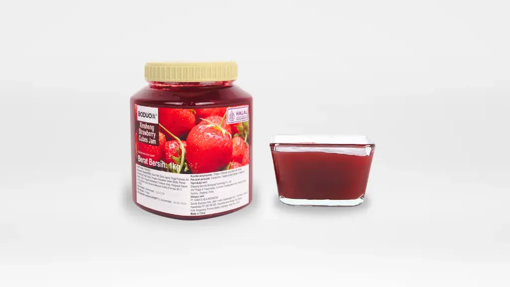 Boduo Xinsheng Strawberry Cubes Jam 1kg