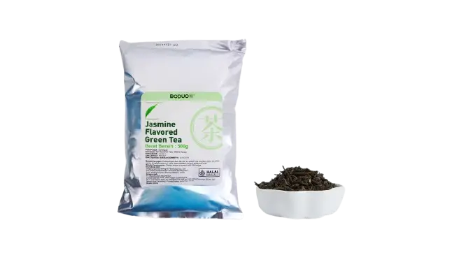 Boduo Jasmine Flavored Green Tea Powder