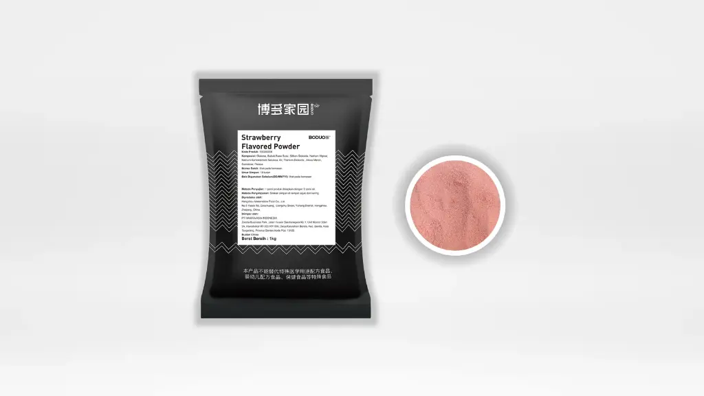 Boduo Strawberry Flavored Powder