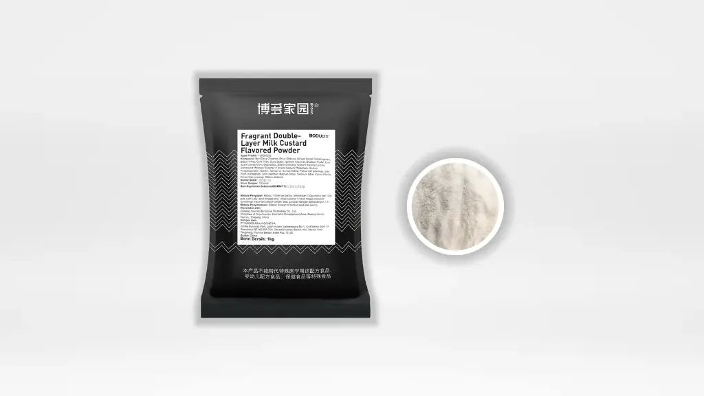 Boduo Fragrant Double-Layer Milk Custard Flavored Powder