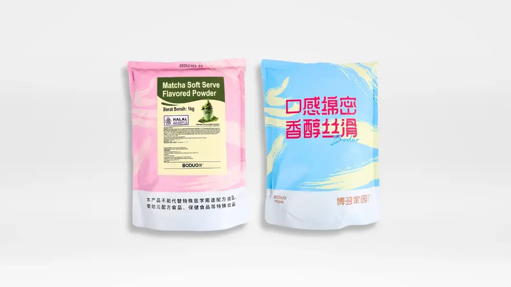 Boduo Matcha Soft Serve Flavored Powder
