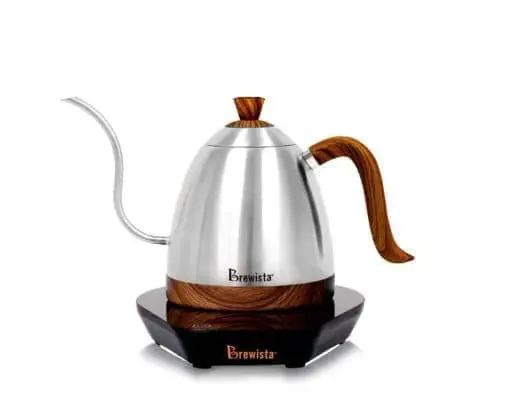 [PKTLE001-D] Brewista Pro 3rd Silver Teko Leher Angsa Listrik 600ml