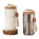 Muloo Botol Minum Tumbler Smart Display Stainless Steel 400ml