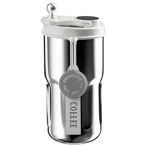 Tumbler LCD Temperature Display Stainless Steel 420ml YAMS