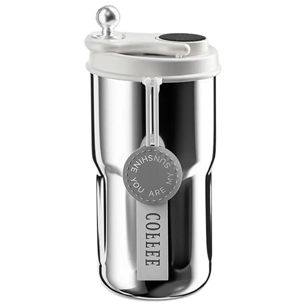 YAMS Botol Minum Termos Tumbler Suhu LCD Display Stainless Steel 420ml - HC-451