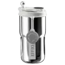 Tumbler LCD Temperature Display Stainless Steel 420ml YAMS
