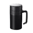 GIQUA Botol Minum Termos Air Panas Dingin Stainless Steel 400ml - GQY020