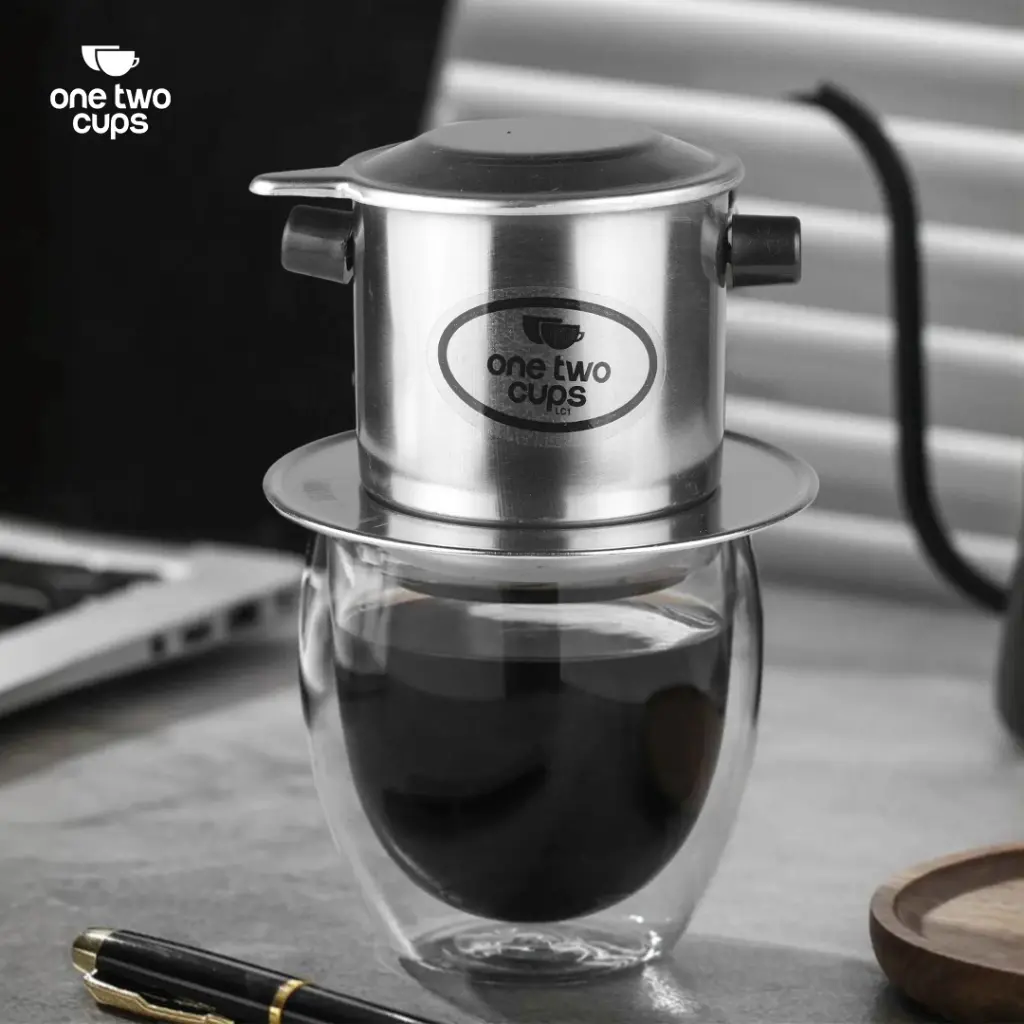 [PKVD003] 7QON7Q 120ml Vietnam Drip Coffee Filter Pot One Two Cups