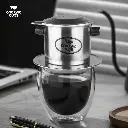7QON7Q 120ml Vietnam Drip Coffee Filter Pot One Two Cups