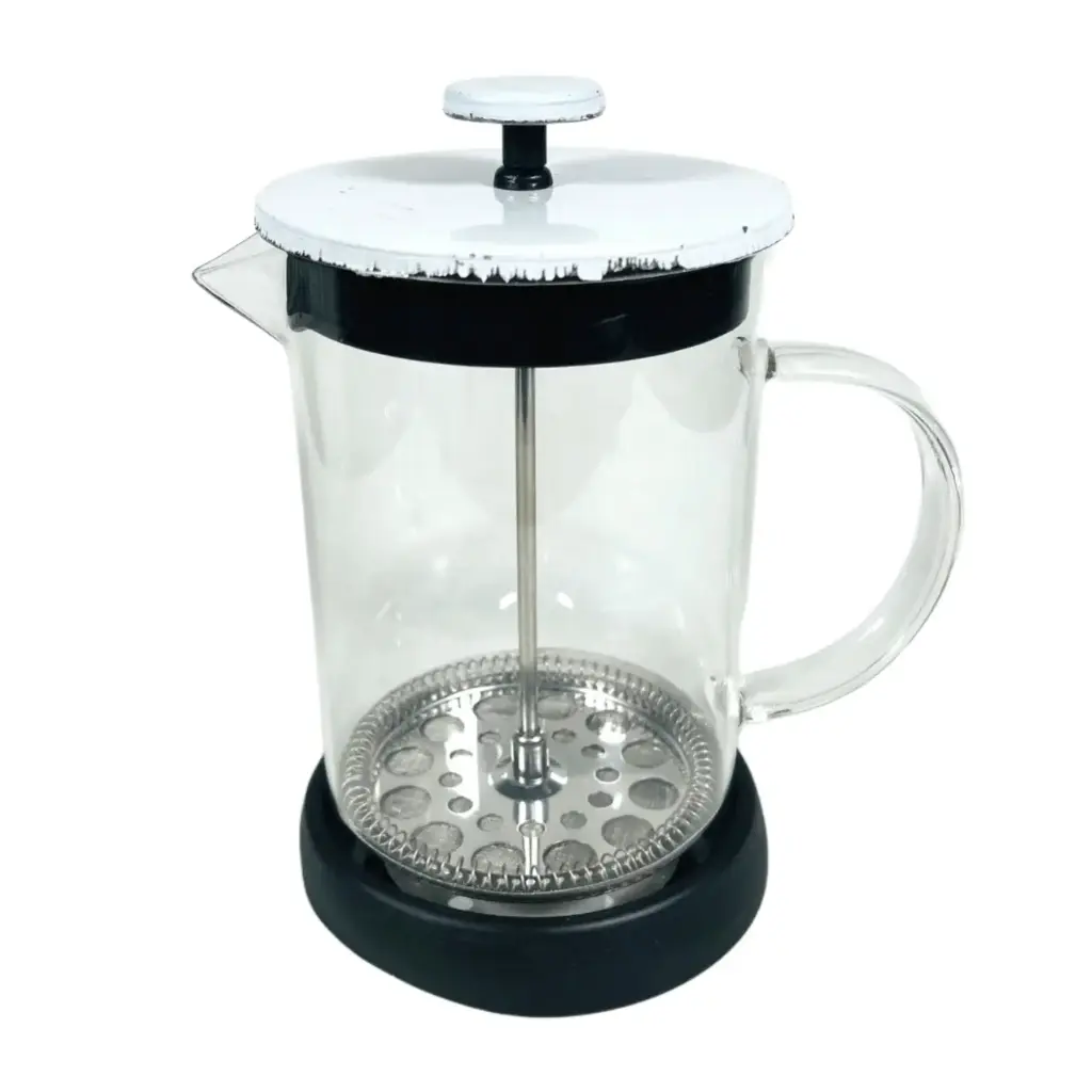ENOCH 800ml French Press Plunger Coffee Maker Pot 3 Layer Filter