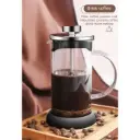 CT300 ENOCH 800ml French Press Coffee Maker Pot 3 Layer Filter