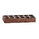 Rak Penyimpan Tabung Biji Kopi Coffee Bean Storage Display