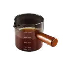 KS21 Gray 120ml Gelas Takar Measuring Cup One Two Cups