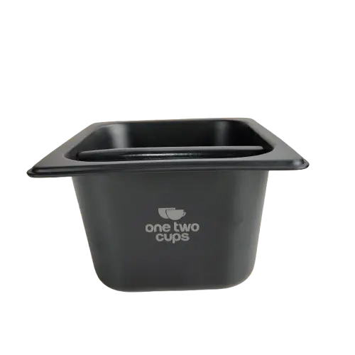 HG166 Black S Knock Box Wadah Ampas Kopi Espresso One Two Cups