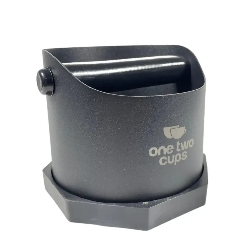 FKBMZ009 Black 1.6L Knock Box / Wadah Ampas Kopi Non Slip One Two Cups