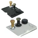 S24 OneTwoCups Tamper Mat Espresso Silicone Alas Tamper Portafilter Organizer