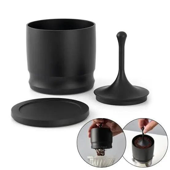 BUZIFU Dosing Ring Funnel Cup Portafilter Espresso Aluminium 51/58mm