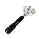 RJ8 Black 58mm 2Ear Portafilter Bottomless Naked One Two Cups
