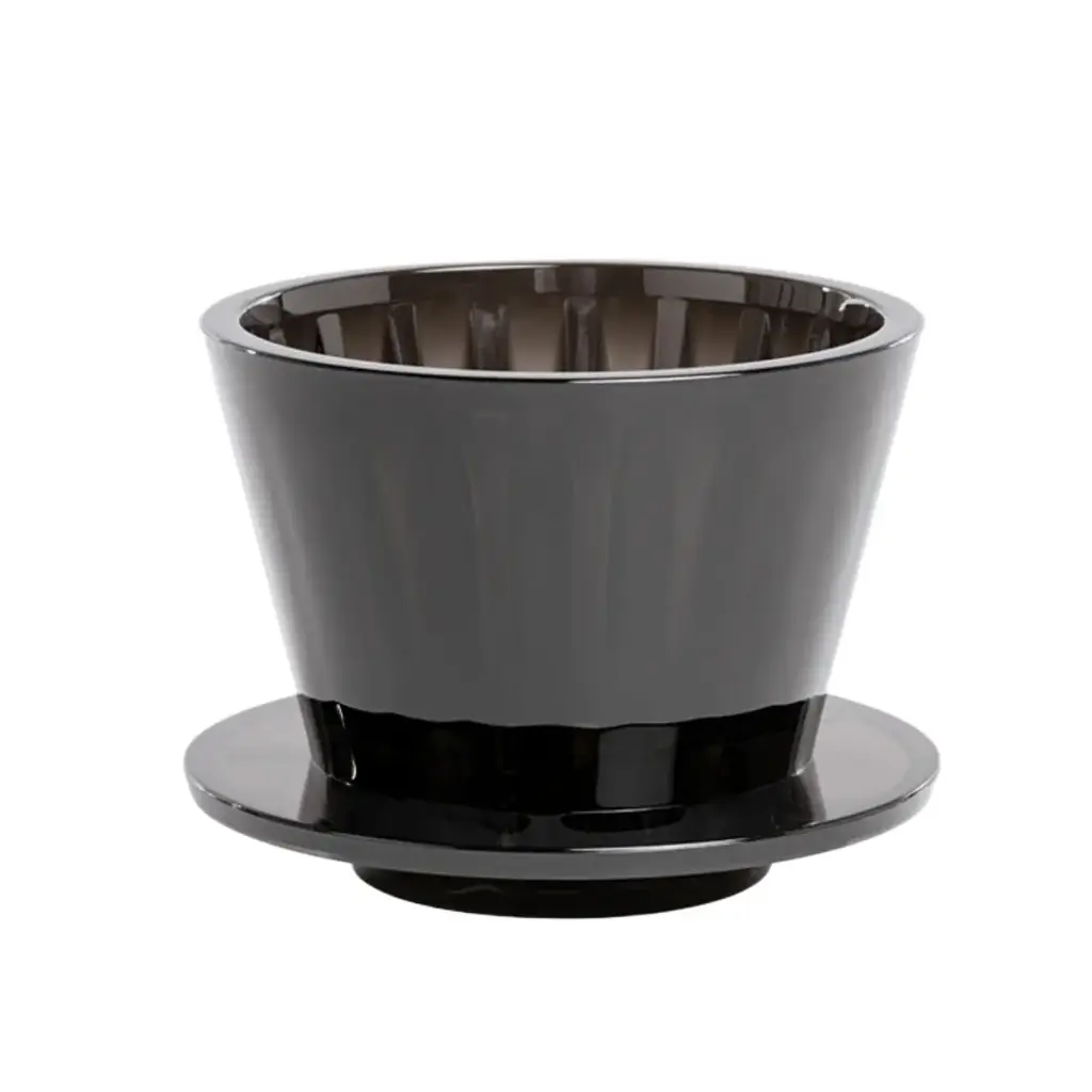 KP20 Black Wave Coffee Dripper V60 1-2 Cups One Two Cups