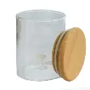 250ml Bulat Toples Kaca Kedap Udara Storage Jar One Two Cups