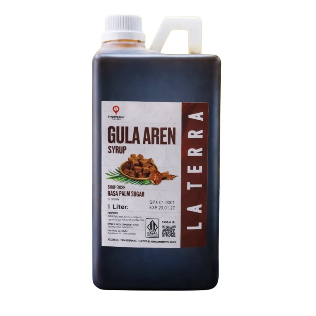 [ABSD0402301] Sirup La Terra Gula Aren 1 Liter
