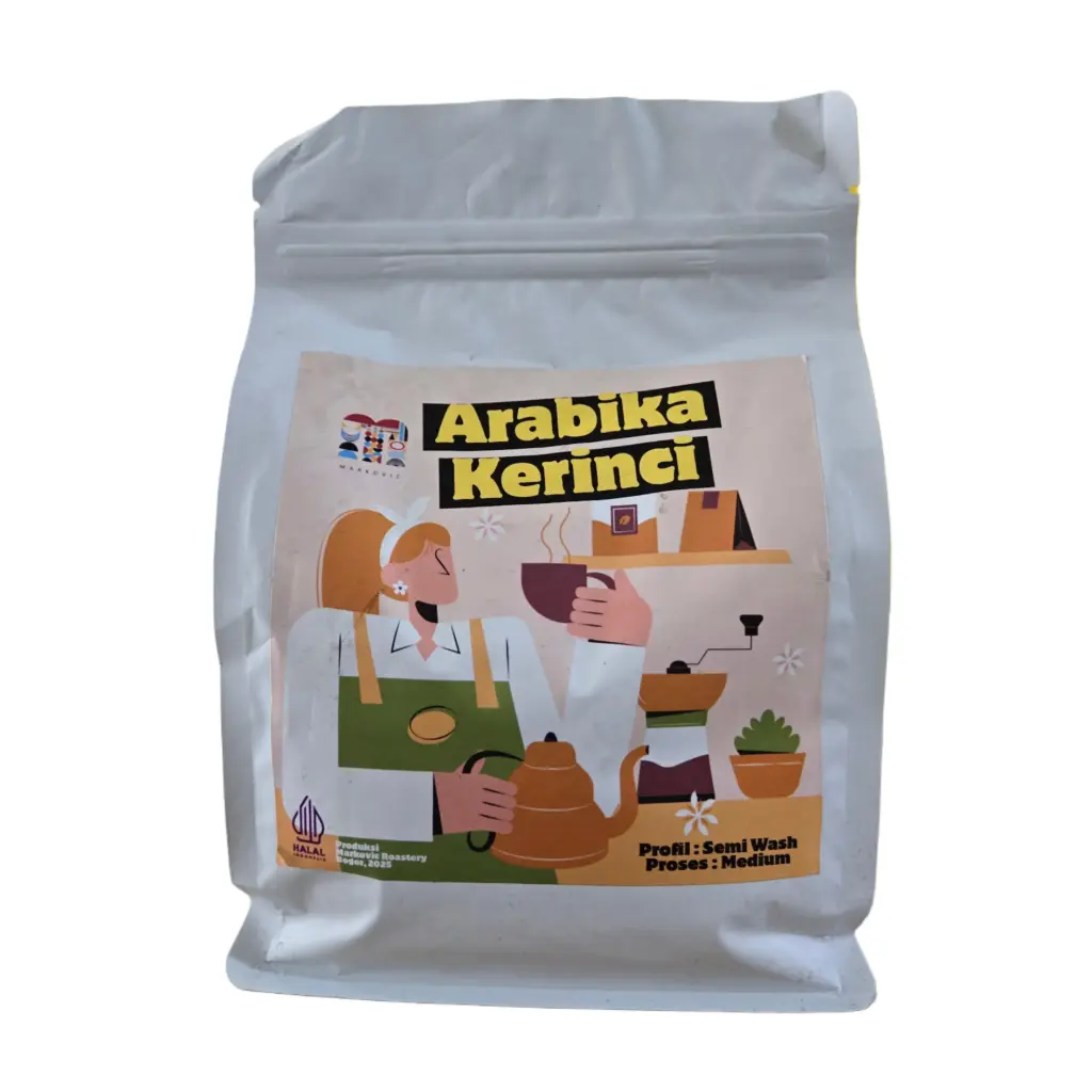 [RBA008] Arabica Kerinci Semi Washed Roasted Beans