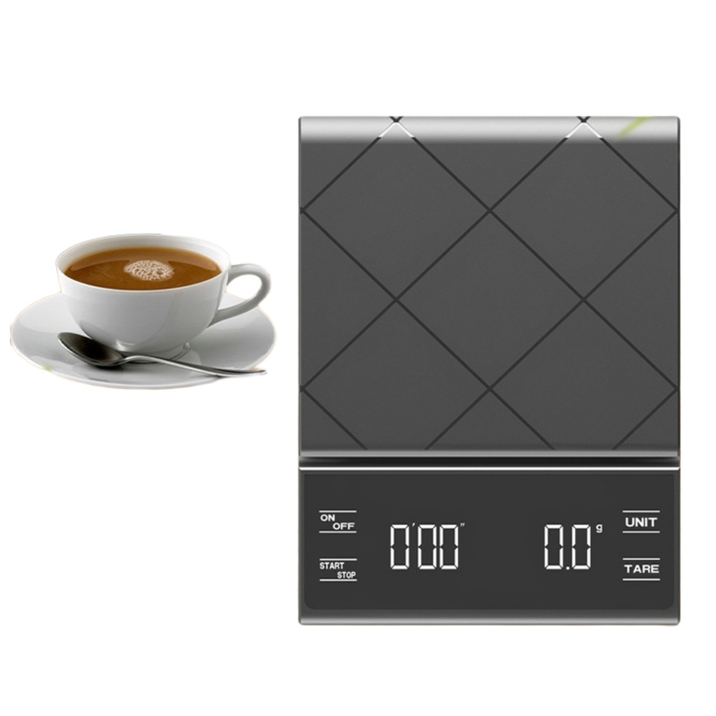 [PBTB005] EK6012 Timbangan Kopi Digital Timer Coffee Scale 3kg 0.1g