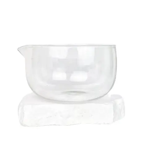 D60 190ml Transparent Matcha Mixing Bowl One Two Cups