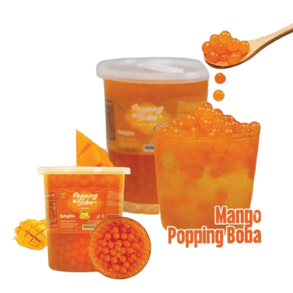 [BTLJ004] Popping Boba Mango 1 Kg
